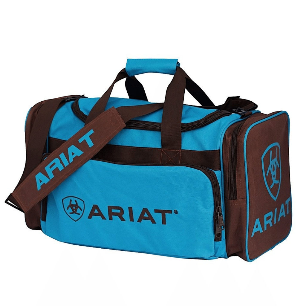 Ariat Junior Gear Bag - Brown/Turquoise