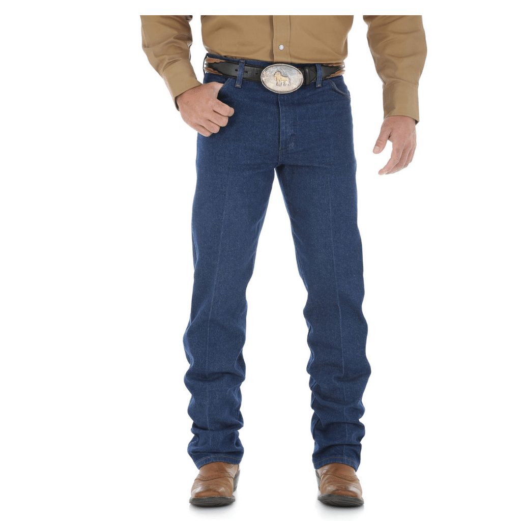 Wrangler Mens Cowboy Cut Original Fit Jean - Prewashed Indigo