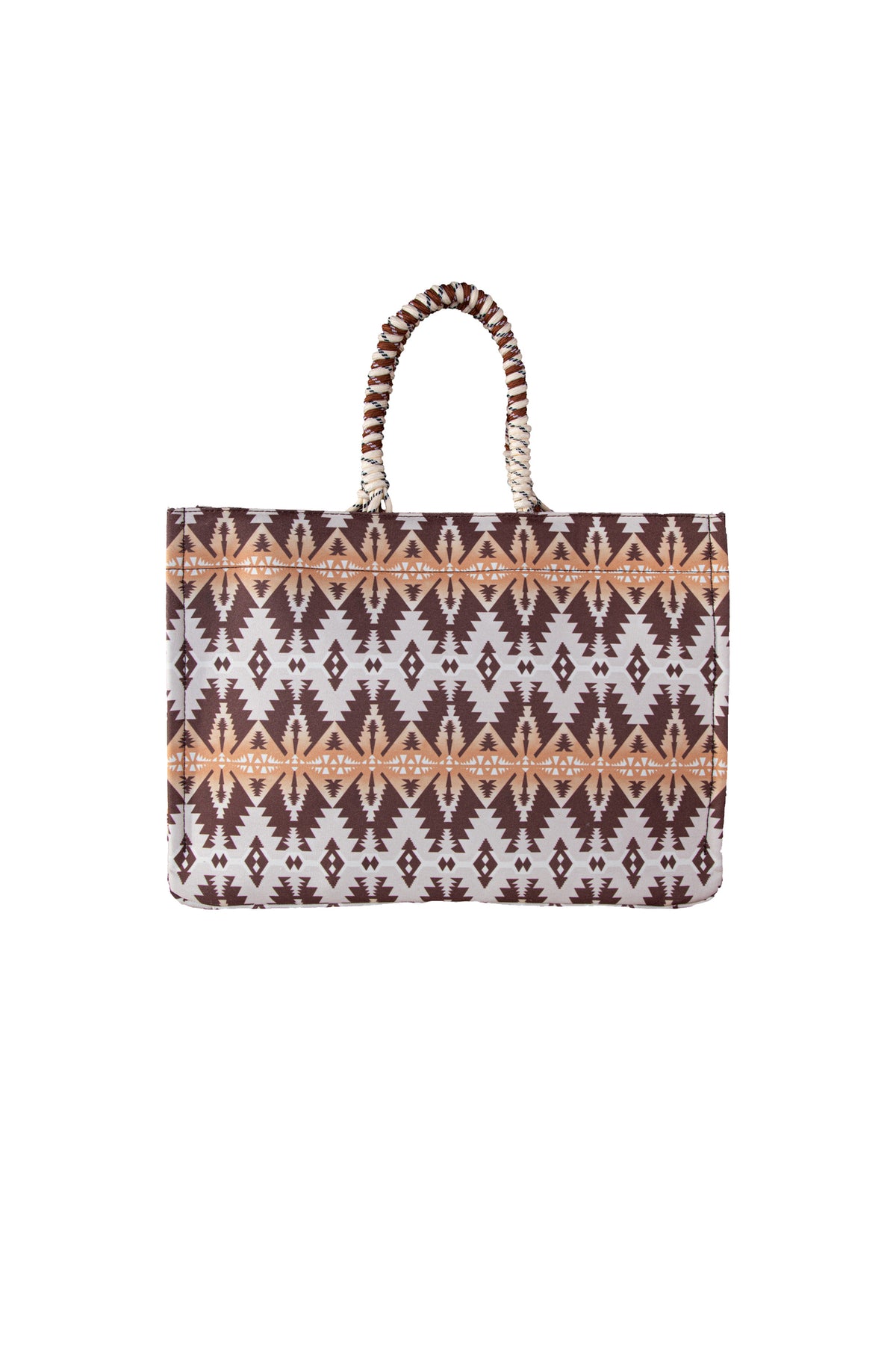 Wrangler Southwestern Oversized Tote Bag - Coffee