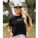Hooey Womens Social Club Tee - Black