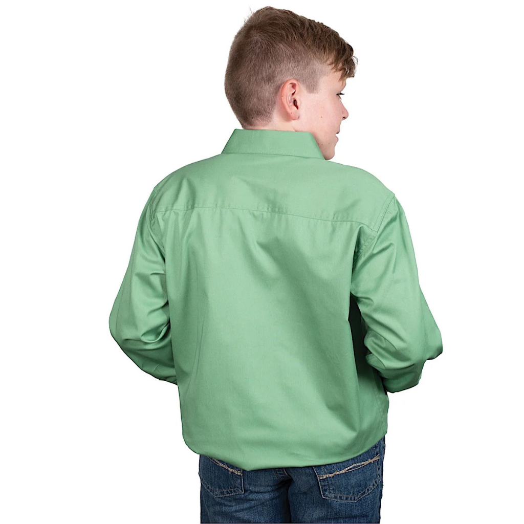 Just Country Boys Lachlan Workshirt - Jade