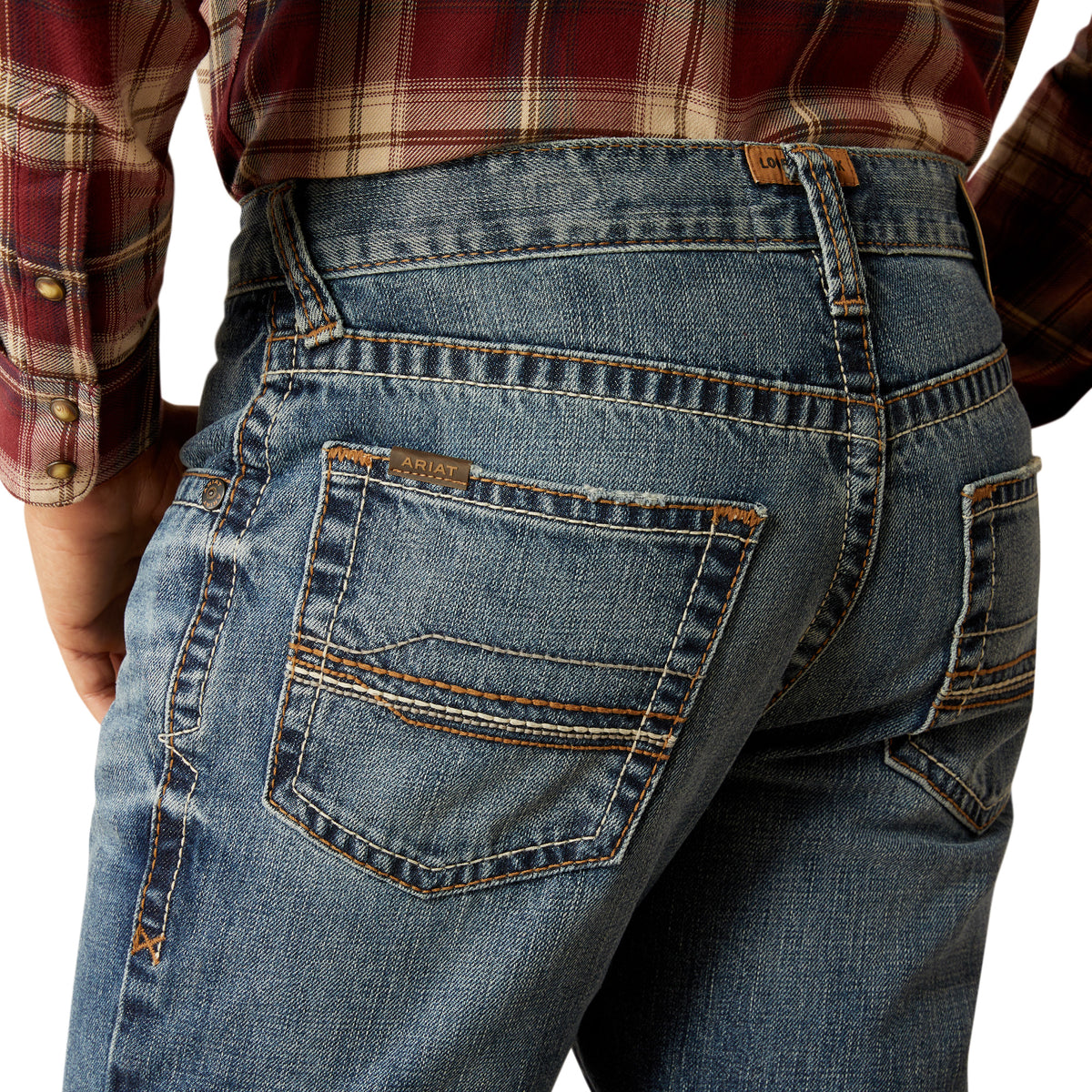 Ariat Mens M5 Straight Leg Jean - Smokey Weatherford