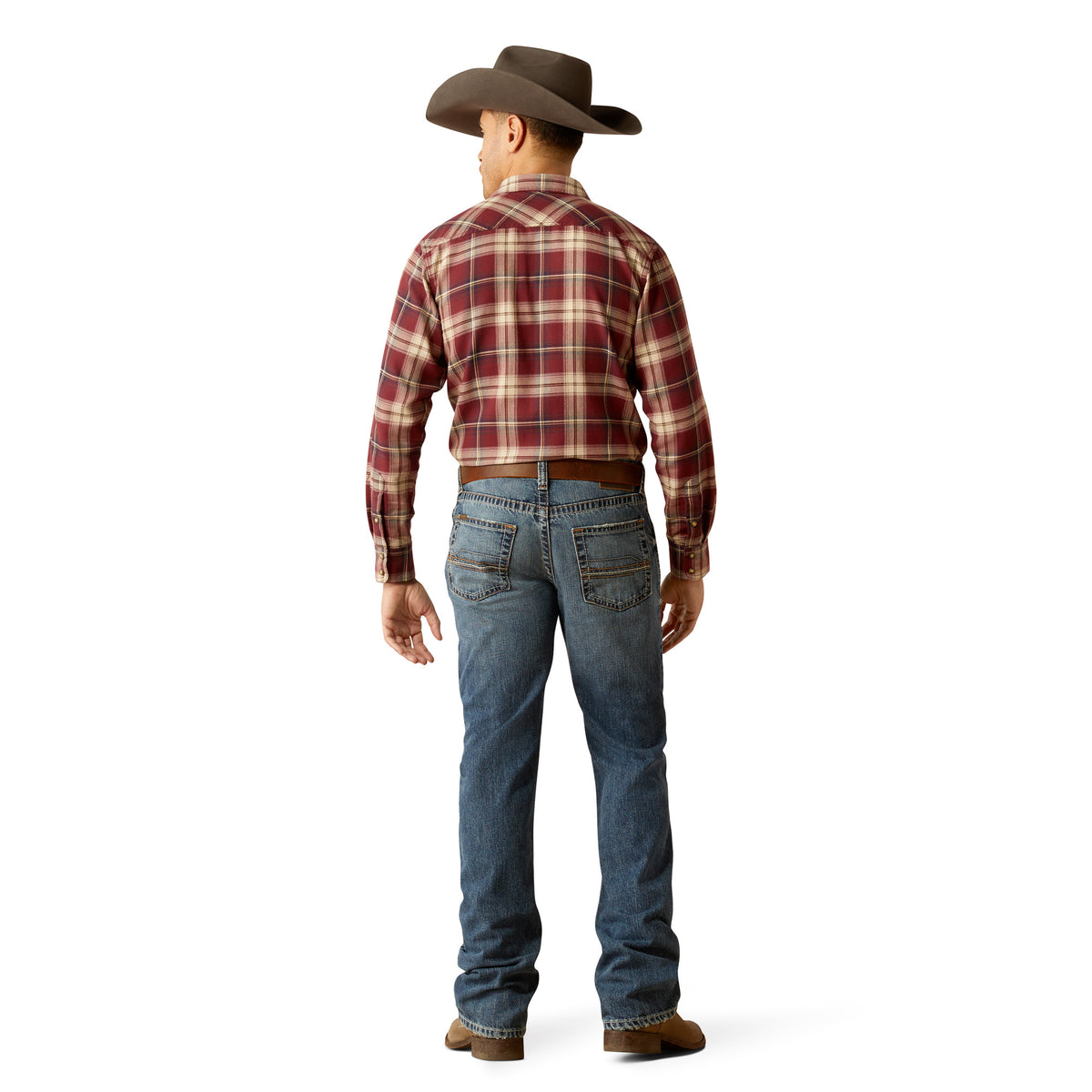 Ariat Mens M5 Straight Leg Jean - Smokey Weatherford