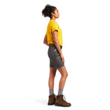 Ariat Womens Rebar Durastretch Made Tough Short - Rebar Grey