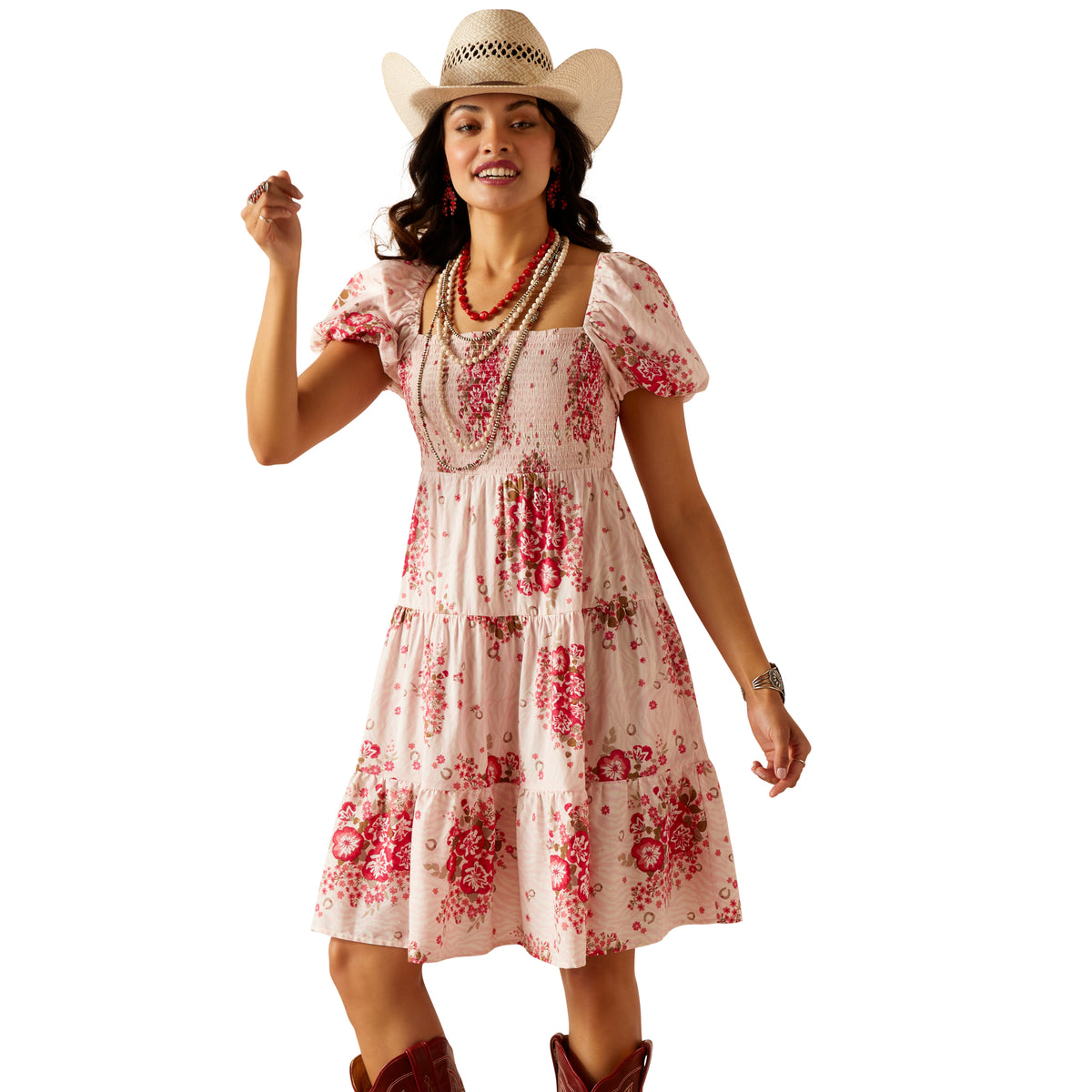 Ariat Womens Sweetie Dress - Wild Flower Print