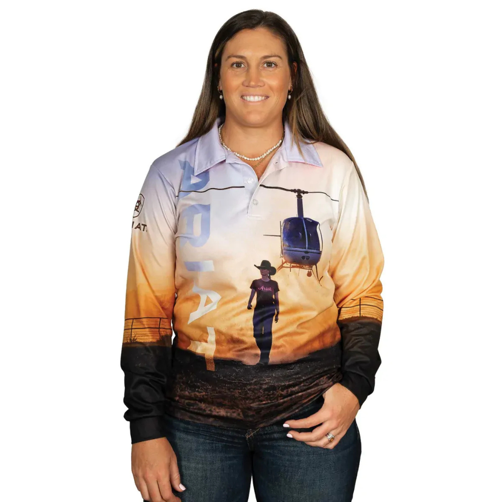 Ariat Unisex Fishing Shirt - Outback Cowgirl