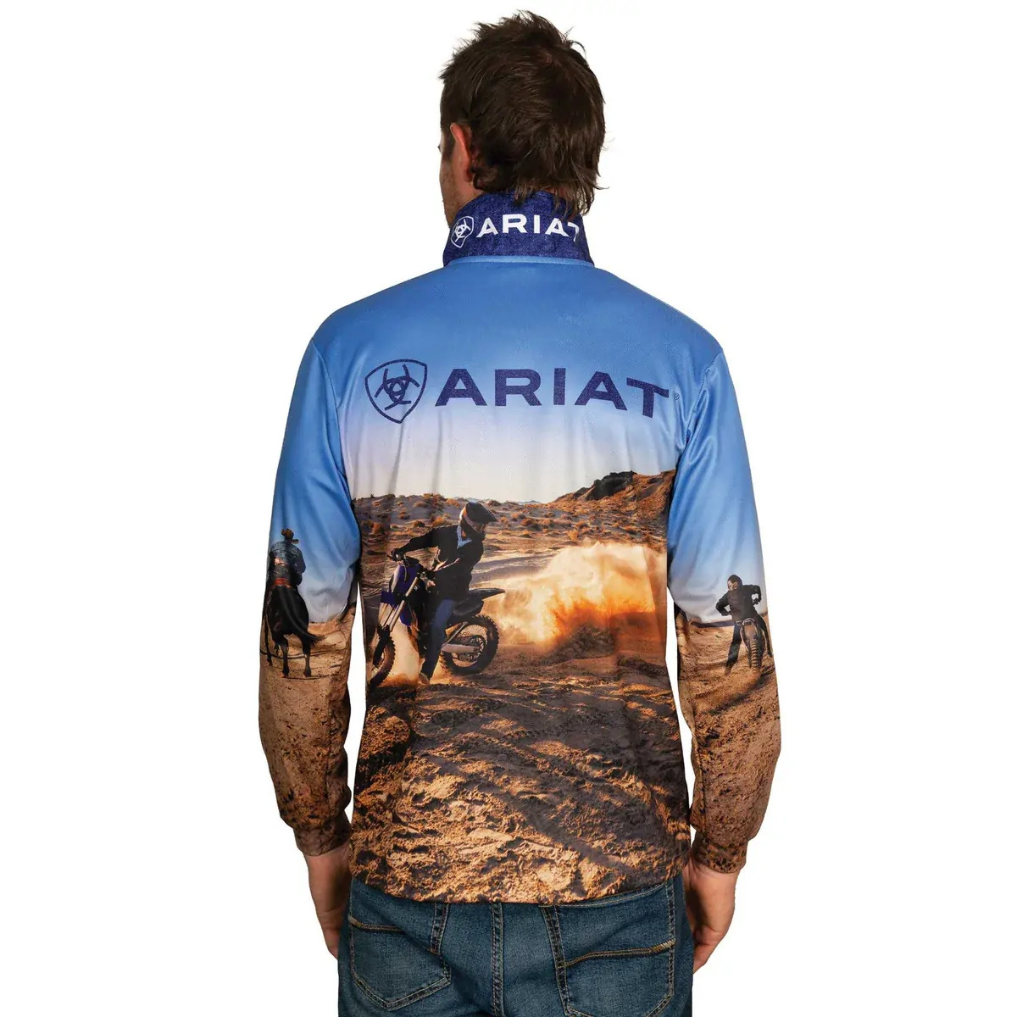 Ariat Unisex Fishing Shirt - Lets Ride