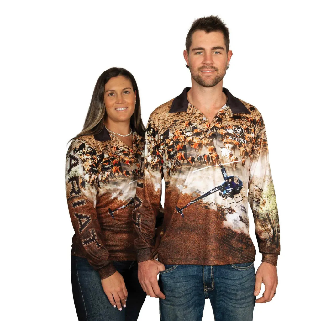 Ariat Unisex Fishing Shirt - Helimustering