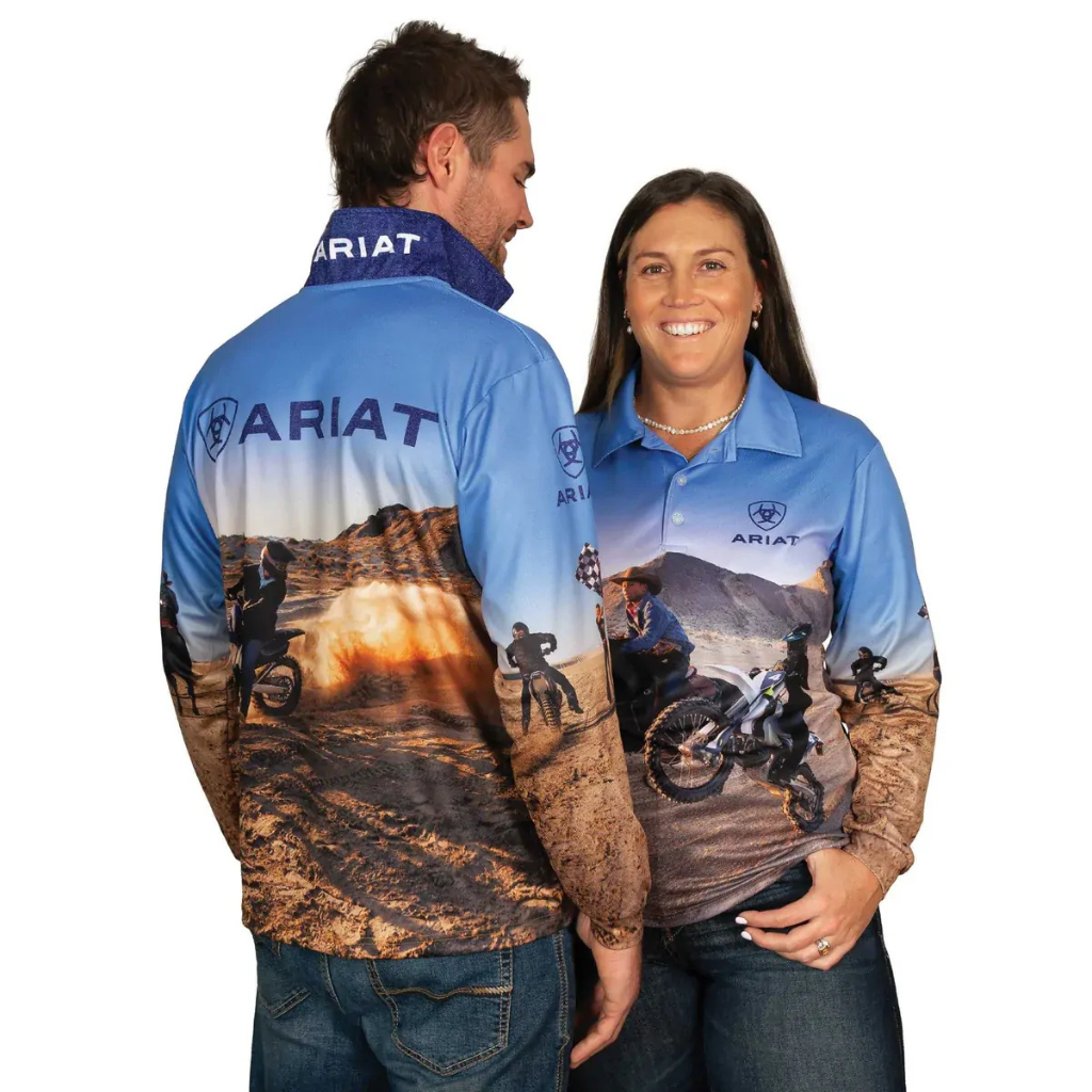 Ariat Unisex Fishing Shirt - Lets Ride