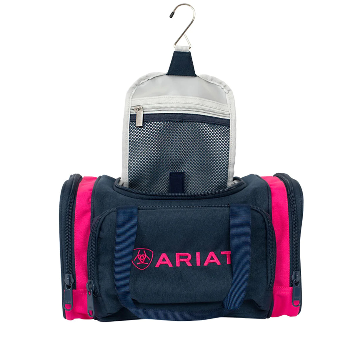Pink and navy bag sales