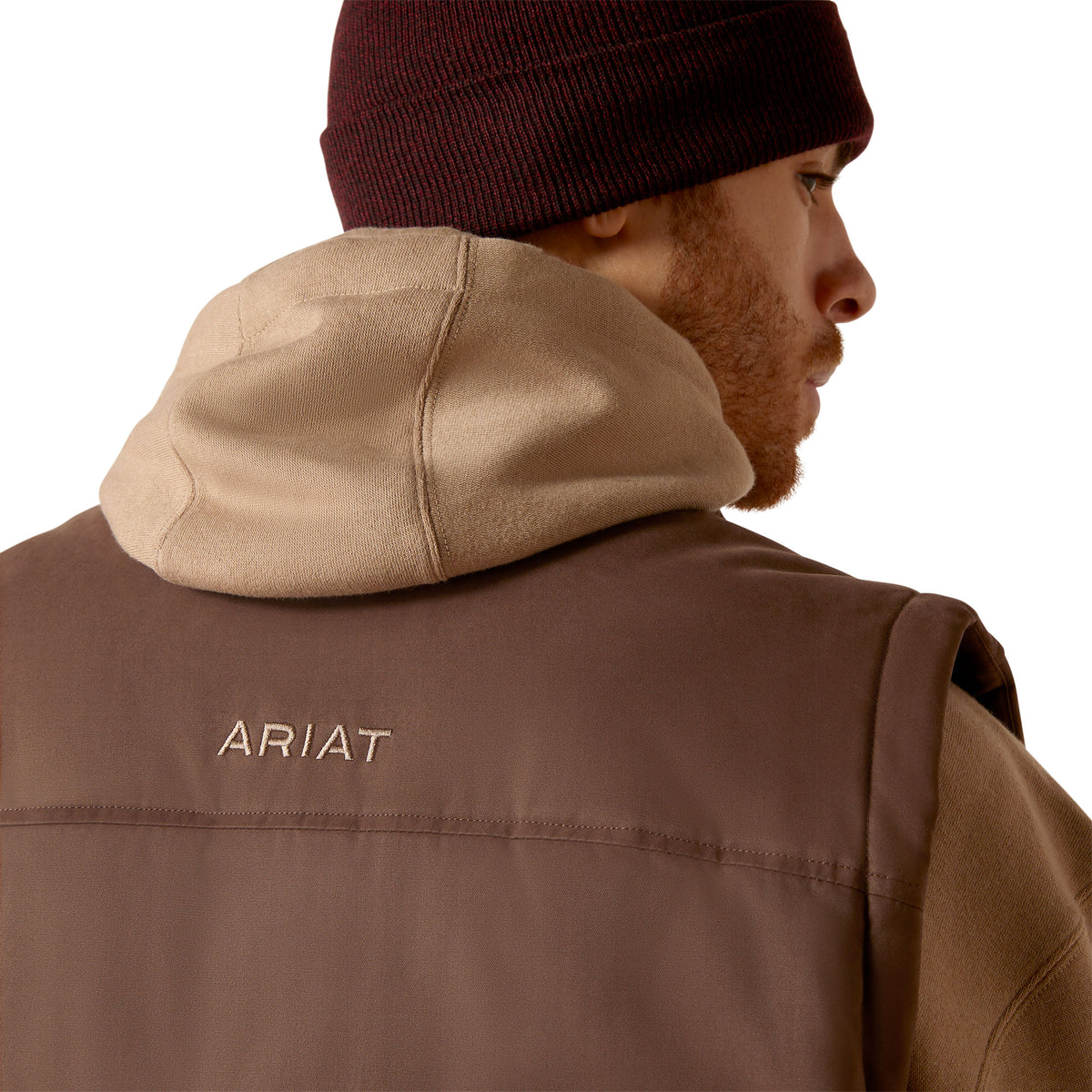 Ariat Mens Grizzly Canvas Vest - Bracken