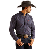 Ariat Mens Pro Series Stewart Shirt - Navy Blue
