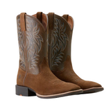 Ariat Mens Sport Western Wide Square Toe - Mesa Tan/Vintage Bomber