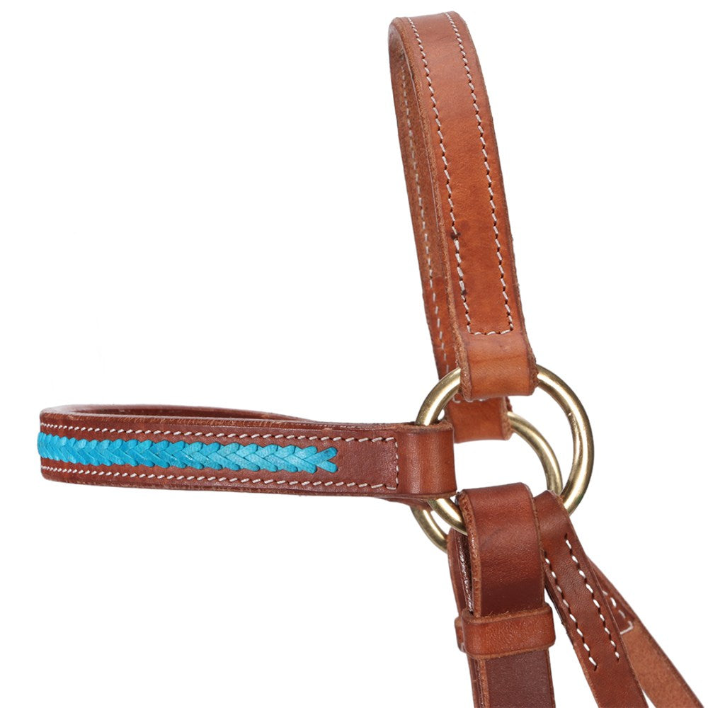 Barcoo Bridle w/Turquoise - Harness