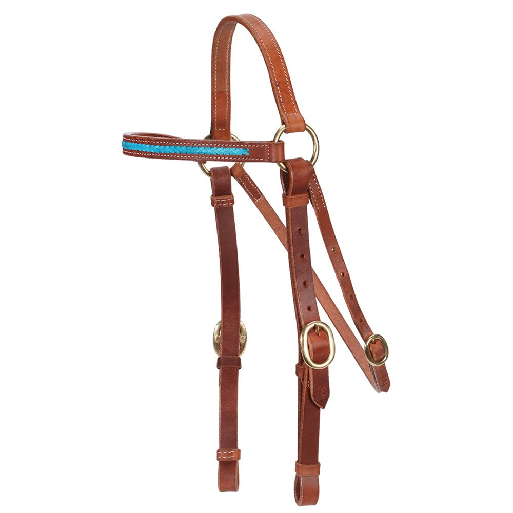 Barcoo Bridle w/Turquoise - Harness