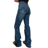 CC Western Womens Wide leg Trouser Jean