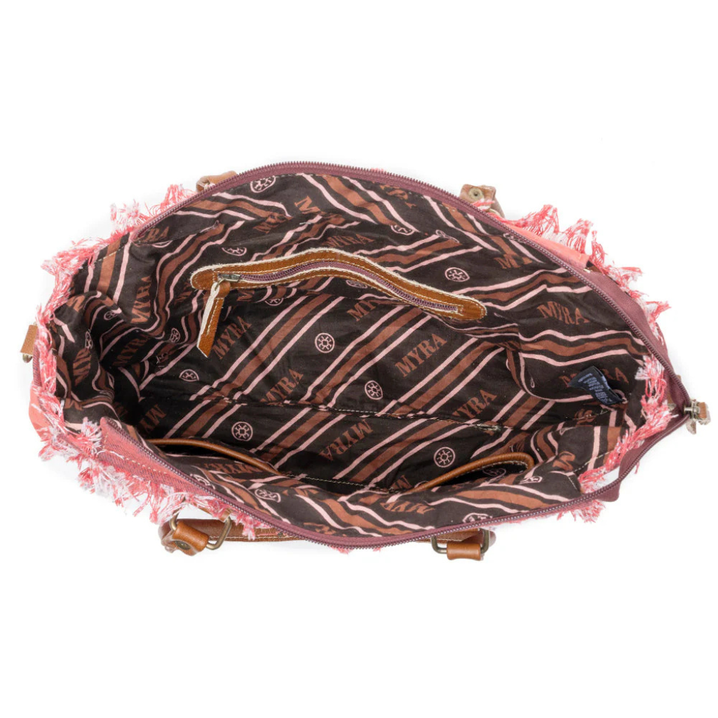 Coastal Steel Upcycled Tote - Red