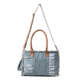 Coastal Steel Upcycled Tote - Denim
