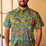 TradeMutt Mens Bonza Short Sleeve Shirt