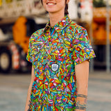 TradeMutt Womens Bonza Short Sleeve Shirt
