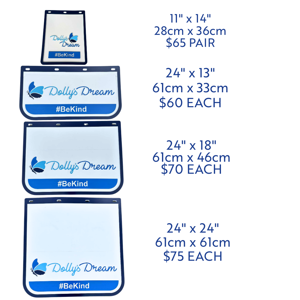 Dollys Dream Mudflaps