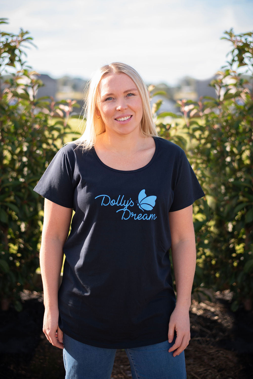 Dollys Dream Womens Tee - Navy