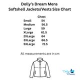 Dollys Dream Mens Softshell Vest - Navy
