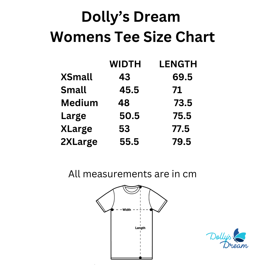 Dollys Dream Womens Tee - Navy