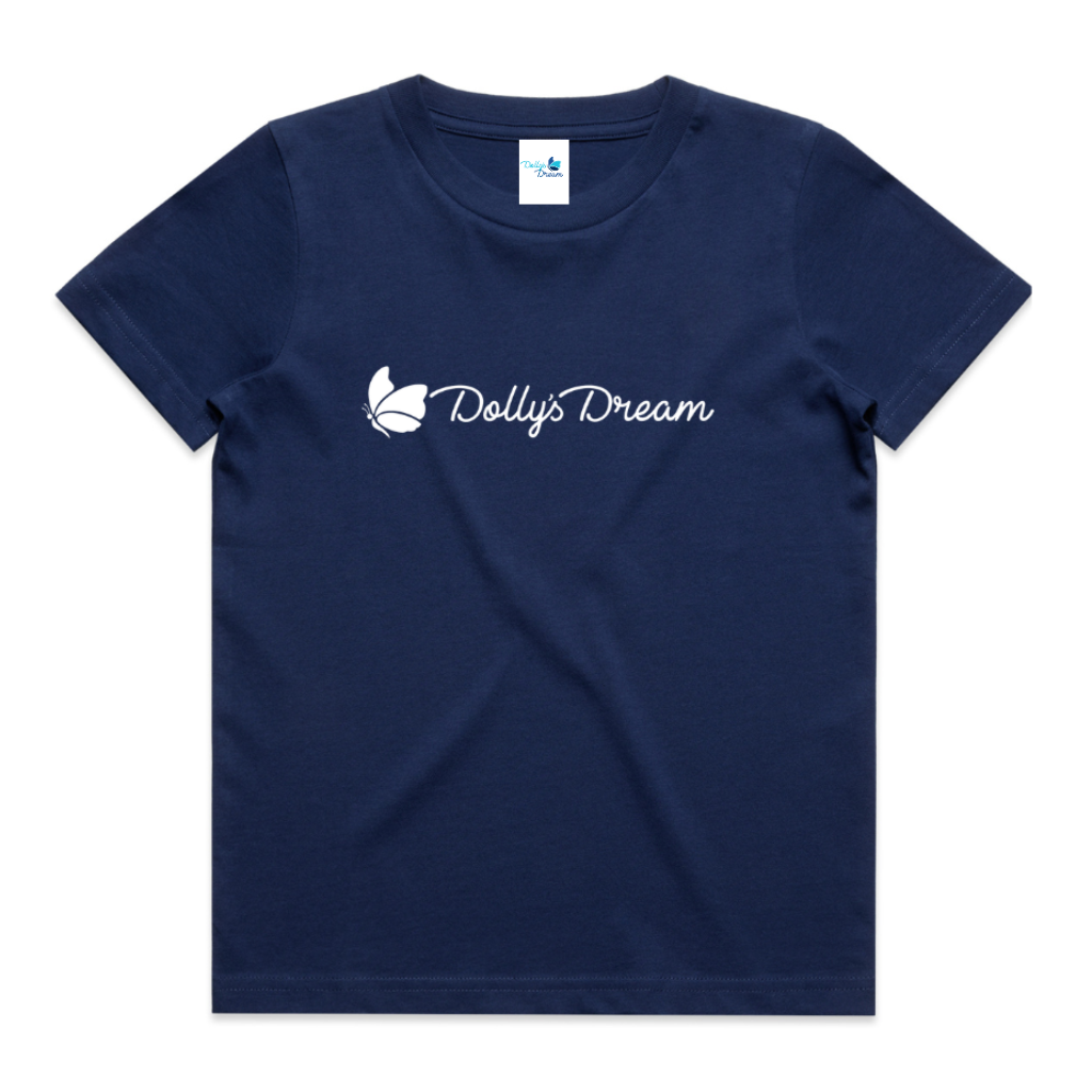 Dollys Dream Kids Tee - Cobalt
