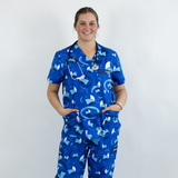 Dollys Dream Unisex Scrub Top
