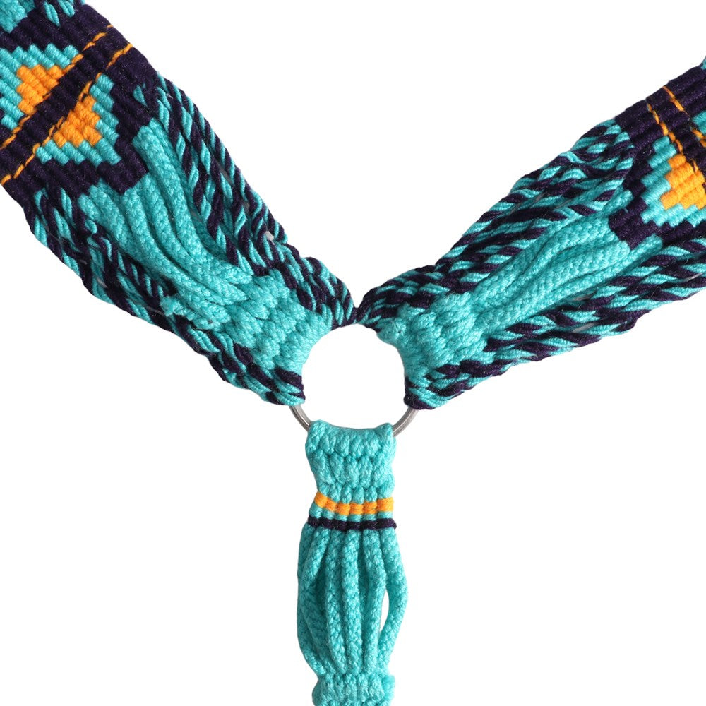 Wool Breastplate - Turquoise