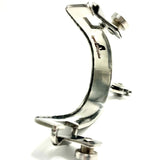 Toprail Equine Ladies Short Shank Show Spur w/lip and Heart Rowel