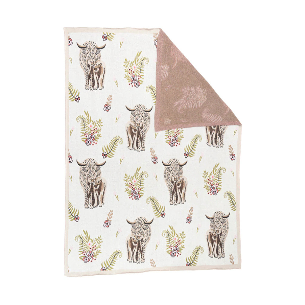 Highland Bloom Throw Rug