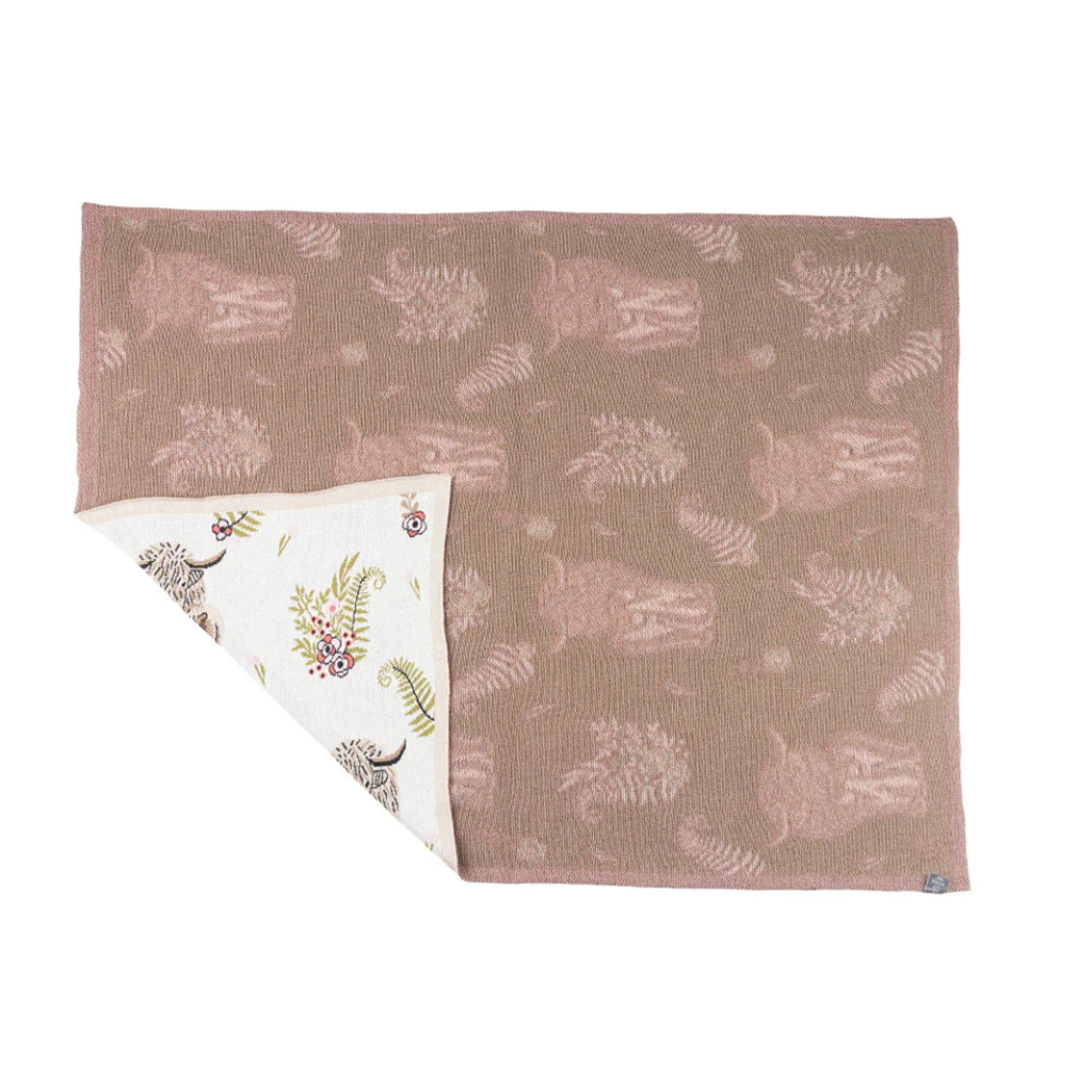 Highland Bloom Throw Rug