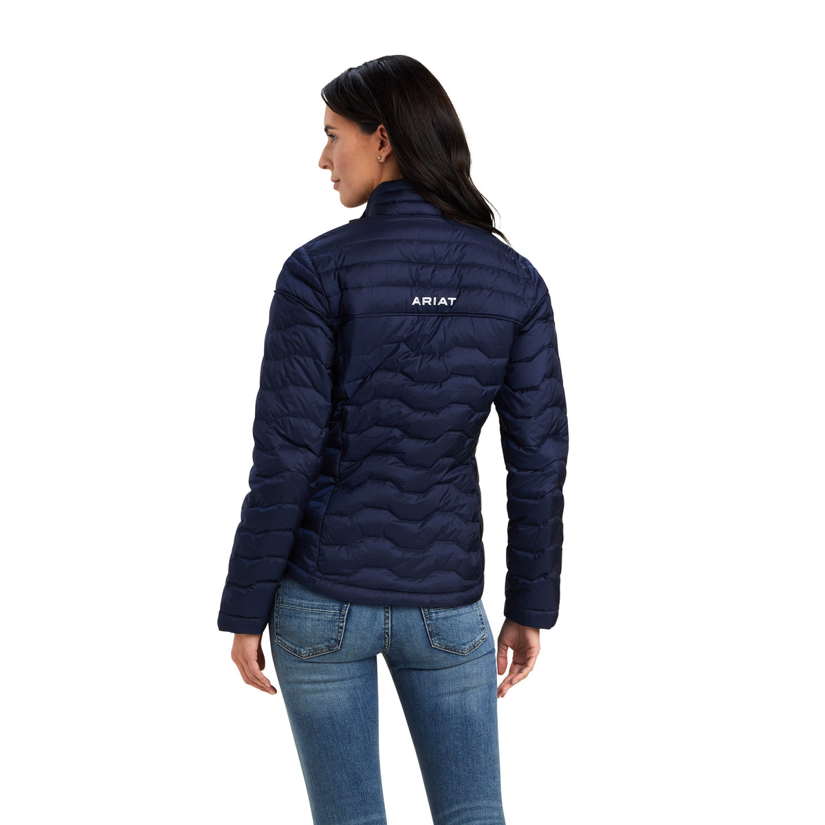 Ariat Womens Ideal Down Jacket - Navy Eclipse