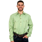 Just Country Mens Cameron Workshirt - Sage