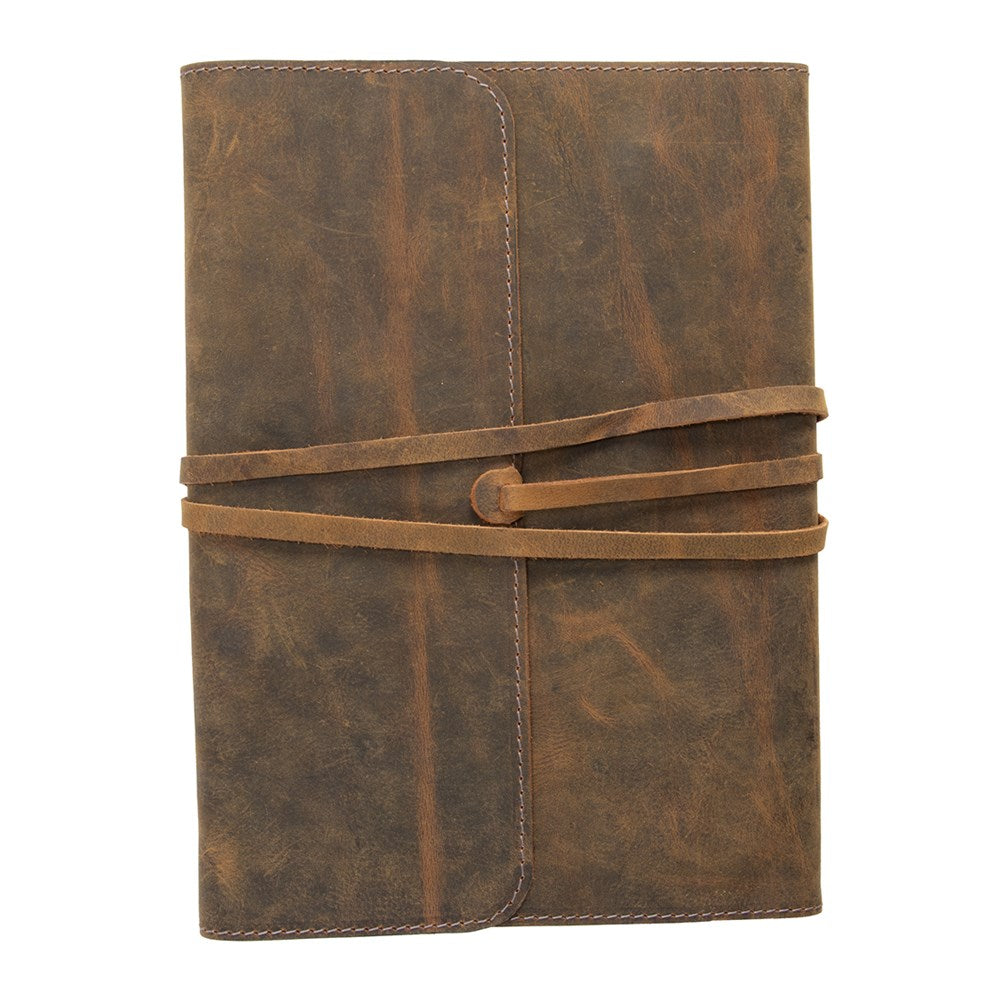 Leather Bound Journal - Distressed Brown