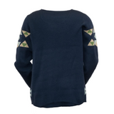 Outback Trading Womens Alma Sweater - Navy