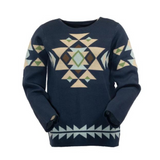 Outback Trading Womens Alma Sweater - Navy