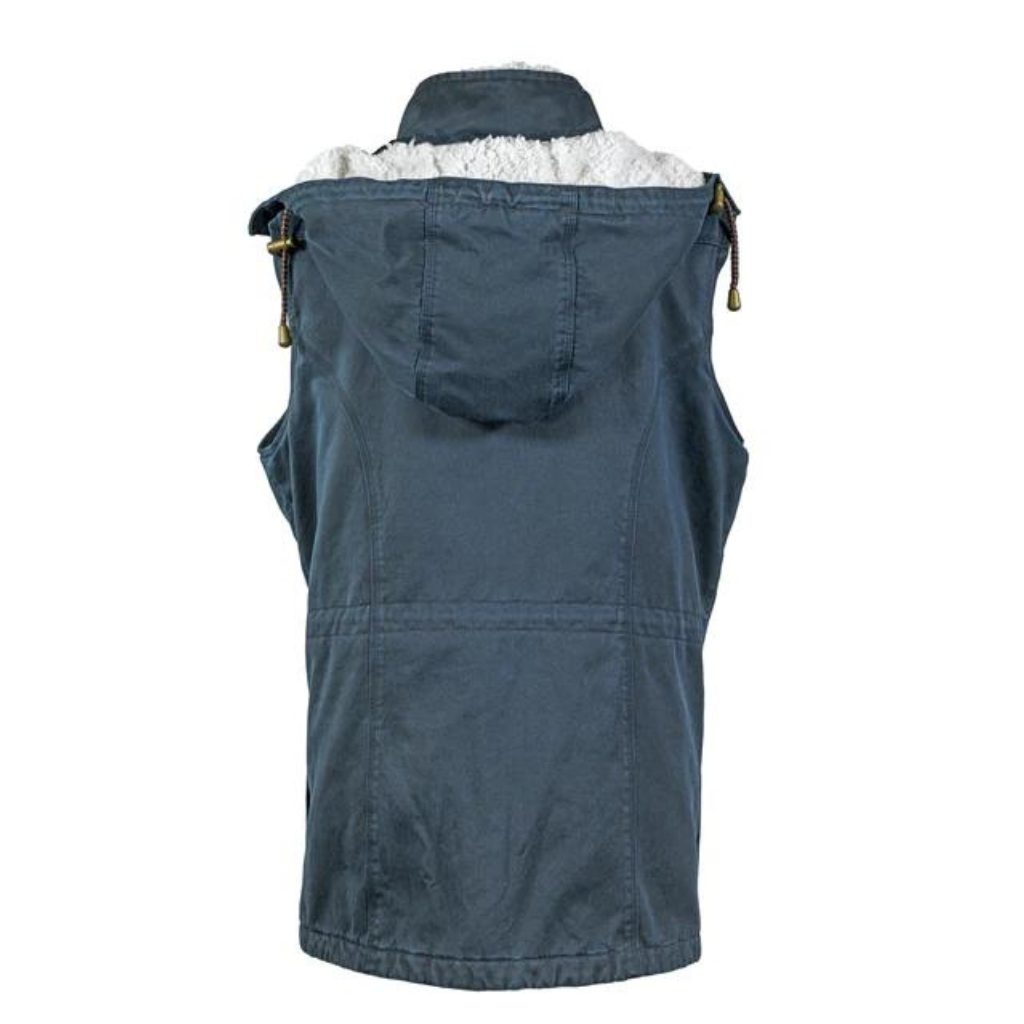 Outback Trading Womens Woodbury Vest - Navy