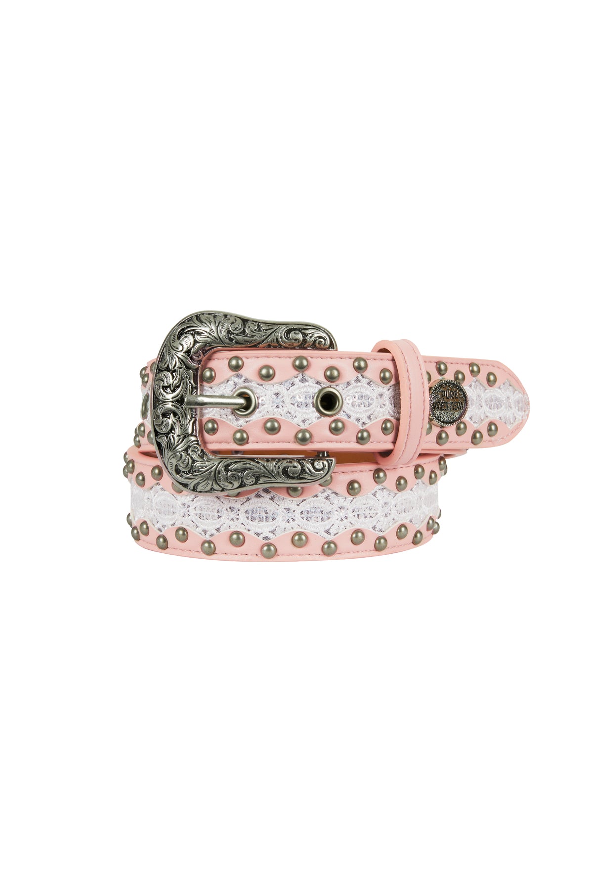 Pure Western Kids Lilly Belt - Pink