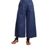 Roper Womens Studio West Collection Pants - Solid Blue