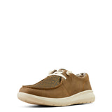 Ariat Womens Hilo - Brown Bomber/Distressed Hide Embossed