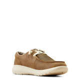 Ariat Womens Hilo - Brown Bomber/Distressed Hide Embossed