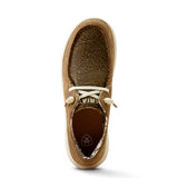 Ariat Womens Hilo - Brown Bomber/Distressed Hide Embossed