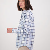 Swanndri Womens Egmont Twin Pack Shirt - Moss/Blue