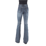Stetson Womens Denim 921 Flare Jean - Plain Blue