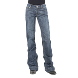 Stetson Womens Denim 214 Trouser - Stitching Blue