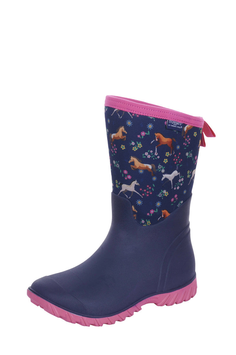 Thomas Cook Womens Froggers Jarra Mid Boot - Navy/Rose
