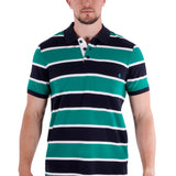 Thomas Cook Mens Mason Polo - Navy/Green